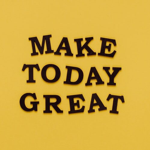 Make today great for diesel mechanics on a yellow background.